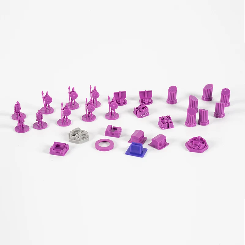 Pions en plastique de jeu de société